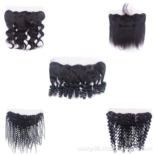 Best Quality Raw Brazilian Hair Virgin Human Hair 4x4,13x4 Lace Top Closure